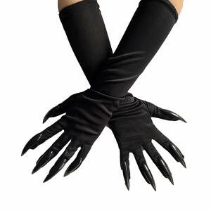 Gants à griffes de chat personnalisés avec logo – Matière polyester, impression par transfert thermique, design longues griffes pour Halloween et cosplay - Product Image 2