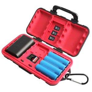 Desional for Canon Nikon Sony Camera Battery Case SD/CF/XQD Memory Card Storage Box