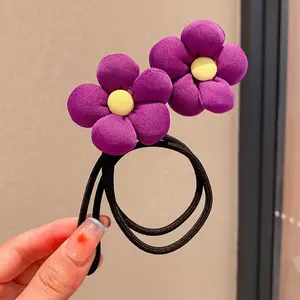 1PCS Fashion Cute Flowers Hairband for Women Girls Hair Rope Hair Accessories - Product Image 6
