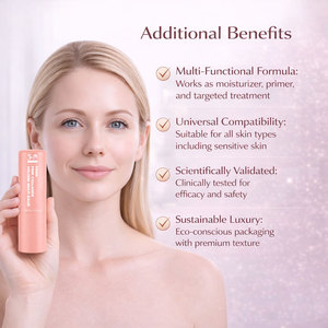 Baume à lèvres multi-effets repulpant au collagène rose, nouvelle formule très vendue, soin hydratant pour les lèvres, emballage neutre - Product Image 4