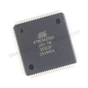ยี่ห้อใหม่ ATMEGA2560-16AU TQFP-100 ไมโครคอนโทรลเลอร์ AVR 8 บิต 256KB แฟลชชิป IC - Product Image 3