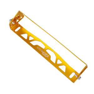 Cadre de plaque d'immatriculation réglable en alliage d'aluminium 205 mm, type universel BTD012 - Product Image 4