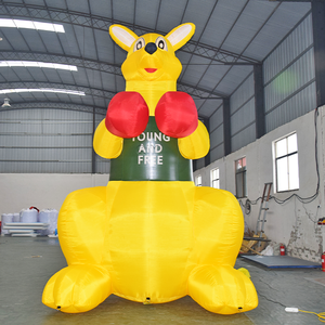 Arco Inflable de Canguro, Decoración Animal para Eventos de Carnaval, Color y Logotipo Personalizables, Impermeable - Product Image 1