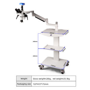 Murzider歯科手術顕微鏡は口腔検査、歯科インプラント修復医療顕微鏡MSD208-4Kに使用されます - Product Image 2