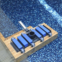 SXMANDY MD115 Hochleistungs-Schwimmbadroboter-Reiniger mit Kunststoffgriff und Effizientem Vakuum-Reinigungskopf