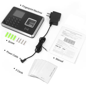 Terminal de Control de Asistencia con Huella Dactilar RFID, Alimentado por Batería de Respaldo, Sin Cuota Mensual - Product Image 2