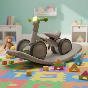 <span class=keywords><strong>Triciclo</strong></span> Metálico de Dos Ruedas para Niños de 1 a 3 Años, Unisex, para Perseguir Sueños y Divertirse, Andador Deslizante para Bebés - Product Image 3