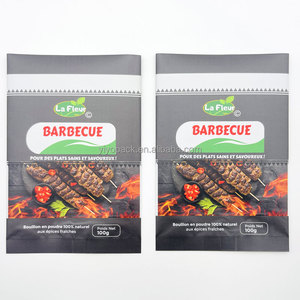 Sacs en plastique mat à fermeture éclair personnalisés de qualité alimentaire, écologiques et givrés, pour petites entreprises et produits laitiers - Product Image 1