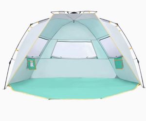 Tente de plage entièrement automatique à ouverture rapide, abri solaire de pêche, imperméable, portable, pour camping extérieur, direct usine - Product Image 2