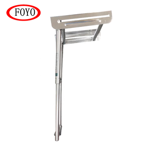 FOYO Marque Offre Spéciale 2 marches En Acier Inoxydable Bateau Sous Échelle De Plate-Forme Portative Échelle Pliante Pour bateau Et <span class=keywords><strong>voilier</strong></span> Et Yacht - Product Image 2