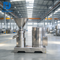 Machine à fabriquer du beurre de cacahuètes, d'amandes, de sésame et de noix en acier inoxydable 304 de qualité alimentaire, capacité de 100 à 200 kg/h