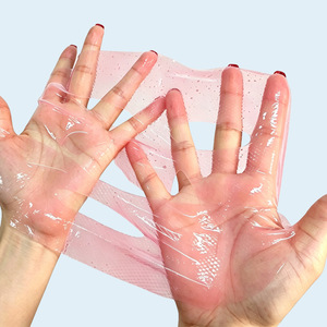 Masque facial au collagène hydratant et éclaircissant pour tous types de peaux, soin corporel, masque rouge translucide - Product Image 1