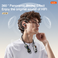 Casque Sport Sans Fil à Bandeau de Cou, Chargement Rapide Type-C 5.3, Écran Numérique LED, Étanche, Utilisation Quotidienne, Contrôle Tactile, Faible Consommation, Direct Usine