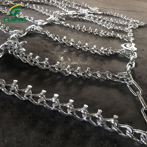 Cadenas de Nieve <span class=keywords><strong>para</strong></span> Neumáticos de Camión y <span class=keywords><strong>Tractor</strong></span> de Doble Llanta Tipo Escalera con Clavos Noruegos - Product Image 5