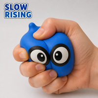 Nouveauté : Jouet Squishy Drôle et Mignon pour Enfants, Grandes Yeux, Petit Monstre