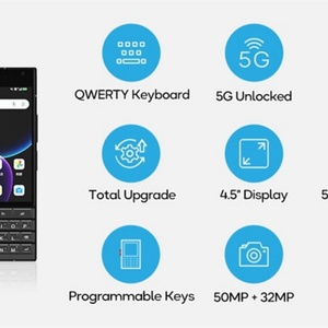 Teléfono con Teclado Qwerty, 12+512 GB, 5050 mAh, NFC, Desbloqueado Global, Android 15, Cámara Principal de 50 MP, Teléfono 5G, Unihertz TITAN 2 - Product Image 5