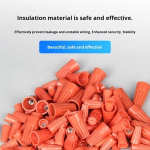 P3p2p1 thợ điện thiết bị đầu cuối dây điện nhựa uốn thiết bị đầu cuối với mùa xuân xoắn ốc Uốn Tóc bồng Cap cho 4 vuông nhanh chóng Hệ thống dây điện - Product Image 3