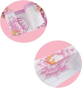 Huamaohengchun Drawstring Tear-Free Separated Plastic Can Liner for Bathroom Office Home Bedroom <b>Small</b> Garbage <b>Basket</b> Bags - Product Image 4