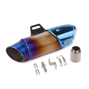 ท่อไอเสียรถจักรยานยนต์ดัดแปลง51มม. สำหรับ Kawasaki Suzuki <span class=keywords><strong>Z250</strong></span> 300R15R25R3R6KTM250RC390gsxr600 750 - Product Image 2