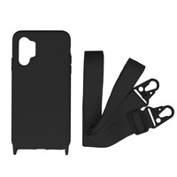Nouvelle coque de téléphone en silicone avec cordon, design imprimé UV couleur bonbon, étanche et antichoc pour