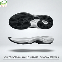Semelles de baskets athlétiques professionnelles en composite EVA+TPR+TPU - Antidérapantes, durables, haute adhérence, couleur personnalisée