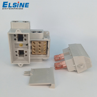 Disjoncteur de coupure de service domestique monophasé et neutre 30A 60/80A 100A Unité de fusible monophasé SP+N 415V BS1363 Type IIa SÉRIE 7