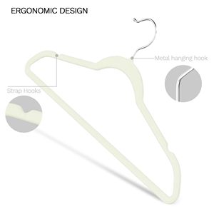 Vente d'usine : Ensemble de cintres en velours noir très polyvalents pour costumes - Product Image 2