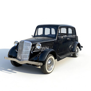 Voiture classique de luxe rouge haut de gamme, vintage et élégante, avec couleurs optionnelles et logos personnalisables - Product Image 2