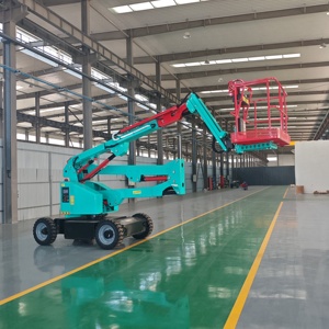 รถกระเช้าไฟฟ้าแบบขับเคลื่อนด้วยตัวเอง รุ่น TB16E ได้รับการรับรองมาตรฐาน CE |   ดีไซน์กะทัดรัดสำหรับงานก่อสร้างและคลังสินค้า - Product Image 4