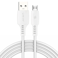 Kabel USB Type-C PVC Berkualitas Tinggi dengan Pelindung Anyaman untuk Ponsel, Tablet & Earphone - Kabel Data Pengisian Cepat 3A