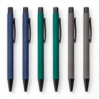 Pulpen Logam BKS LY7370 dengan Logo yang Dapat Disesuaikan, Alat Tulis Olahraga, Ujung 1.0mm, Tinta Hitam, Ukiran Laser, untuk Iklan Kantor