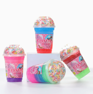 Kit de Slime de Cristal, 6 Colores, No Tóxico, Diversión para Hacer Burbujas para Niños de 3 Años en Adelante - Product Image 3