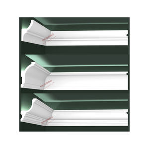 Polyurethane उच्च गुणवत्ता सुंदर सस्ते सजावटी पु क्राउन मोल्डिंग - Product Image 1