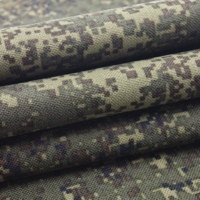 Tissu Oxford en nylon 500D enduit PU, résistant à l'eau, motif camouflage numérique Flora Pixel, pour housses de sacs à dos, bagages et équipements utilitaires d'extérieur