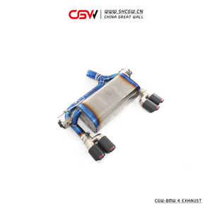 CGW Latest Design High Quality Active <strong>Sound</strong> Titanium Exhaust <strong>Muffler</strong> <strong>Tip</strong> for BMW 420 428 425 430 F32 F33 G22 Catback - Product Image 6