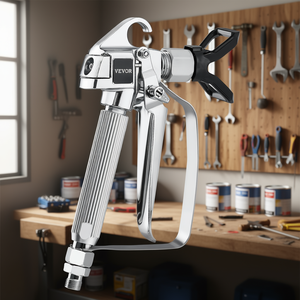 Pistolet à peinture sans air Vevor 3600Psi, buse de 1,8 mm, pneumatique industriel avec 5 embouts - Product Image 2