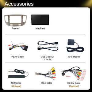 เครื่องเล่นดีวีดีติดรถยนต์ขนาด 9 นิ้ว สำหรับรถยนต์ Kia <span class=keywords><strong>Rio</strong></span> II ปี 2005-2010 ระบบนำทาง GPS Android พร้อมกล้องมองหลัง รองรับ Android Auto และ CarPlay - Product Image 3