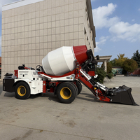 Camion malaxeur à béton de haute qualité 4 m³ 4x2 pour projets ruraux