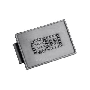 Clip para billetes de acero inoxidable plateado al por mayor, personalizado, económico, con técnica de chapado, para golf - Product Image 3