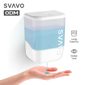 Good quality Touchless Big Capacity 1000ML ABS Plastic Wall mounted Automatic Sensor Hand Sanitizer Gel Liquid Soap Dispenser