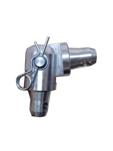 Accessoires de treillis réglables, charnière en aluminium pour manchon de tuyau de raccordement, charnière conique Koppeling Draal pour présentoirs de treillis - Product Image 2