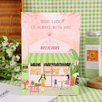 Vente en gros de bonbon sucré de qualité alimentaire pour dessert biscuit boîte en papier curseur macarons gâteau crêpe biscuit brownie boîte d'emballage avec séparateur