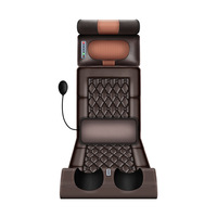 Matelas de massage électrique personnalisé avec logo, pour la maison et la voiture, compresse chaude, vibration, shiatsu, coussin de massage relaxant pour soulager la fatigue