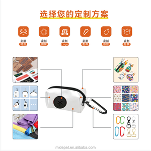 MIDEPET, dispensador de soporte para bolsa de caca de perro ecológico de lujo, recién llegado, salida de fábrica para mascotas y gatos - Product Image 6