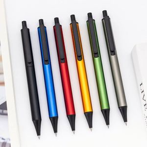 Aluminum Ballpoint Novel Design Business Promotional Metal <b>Pen</b> <b>Colorful</b> Custom Logo 1.0Mm Writing - Product Image 1