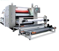 Machine de stratification pour colle thermofusible.