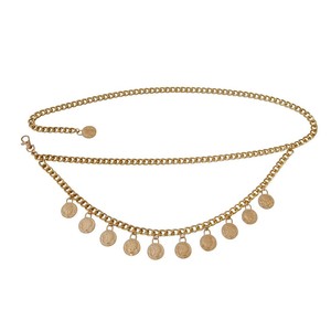 จี้เหรียญวินเทจพร้อมพู่ห้อยประดับเอวสำหรับผู้หญิง สร้อยคอสองชั้นสำหรับงานปาร์ตี้ แฟชั่นเครื่องประดับโลหะผสมสังกะสี - Product Image 5