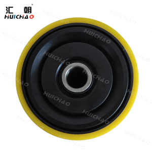 Rueda guía de transmisión para cinta transportadora de cosechadora de patatas, directa de fábrica, hecha de material PU, personalizable. - Product Image 3