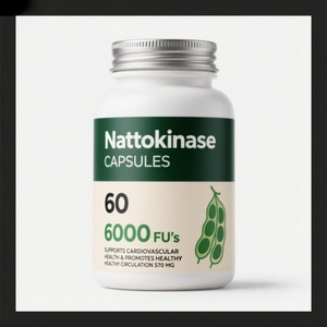 Suplementos de Nattoquinasa Orgánica de Marca Privada OEM, Tabletas de Extracto de Natto en Cápsulas Blandas, Distribuidores de Suplementos al por Mayor - Product Image 1
