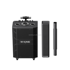 W-KING K22 Büyük Güçlü Taşınabilir Hoparlör, 5.4 PA Hoparlör için Ayrılabilir Kolon, Kablolu Mikrofon, 300-500W Çıkış Gücü, Karaoke için Ekran - Product Image 2